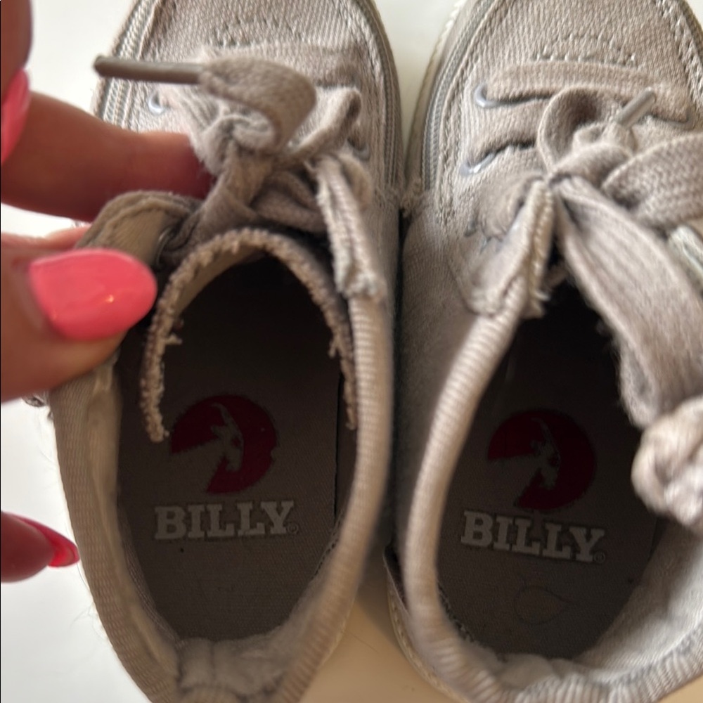 Kids Gray High-Top Sneakers - Picture 6 of 6